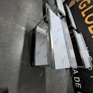 Mesa de trabajo acero inoxidable mural