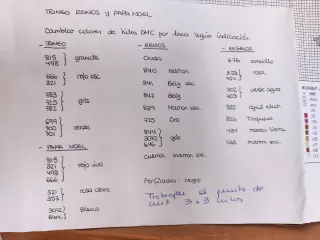 Esquema Punto de Cruz Navidad
