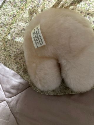 Peluche coniglio vestito floreale