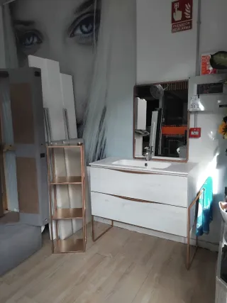 Conjunto de baño moderno