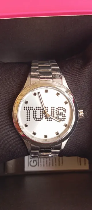Reloj Tous Mujer Plata y Blanco