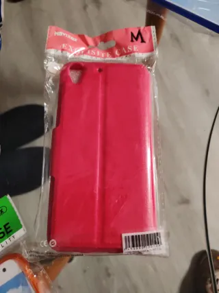 Custodia Huawei Y6 MOVIXOZ Rosa con finestra
