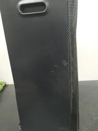 Estufa de gas Orbegozo negra