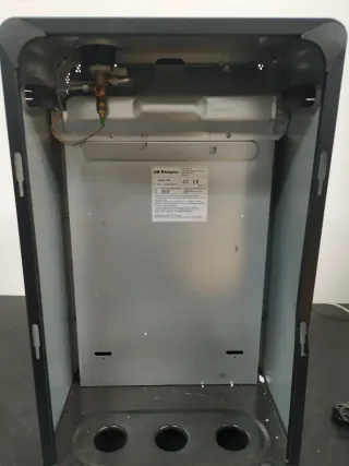 Estufa de gas Orbegozo negra