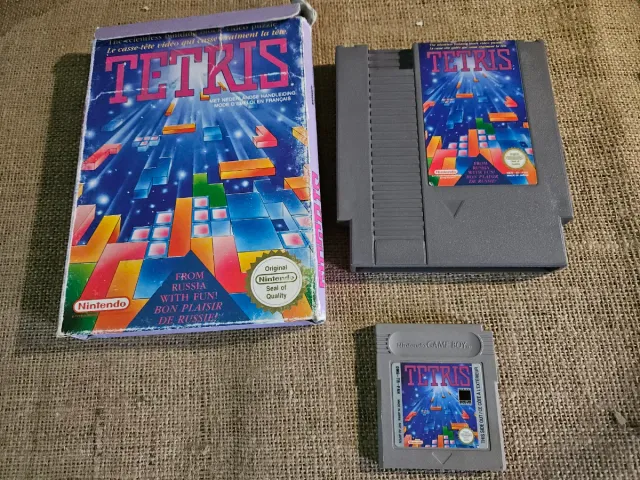 Jogos Nintendo Tetris NES e Game Boy