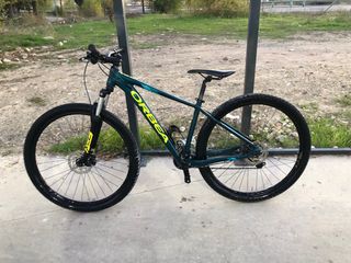 Bicicleta Orbea Color Verde y Amarillo