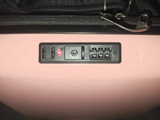 Maleta Cabina Rendcqin ABS Rosa "extensible".