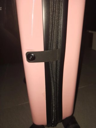 Maleta Cabina Rendcqin ABS Rosa "extensible".