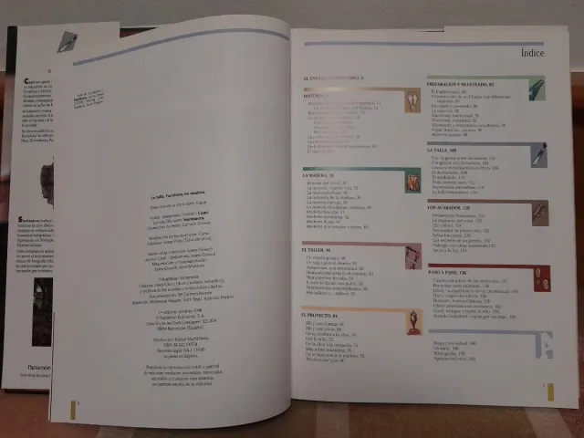 La talla escultura en madera: la técnica y el a...