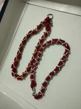 Set 6 collane:celesti,verdi, arancio, rosse