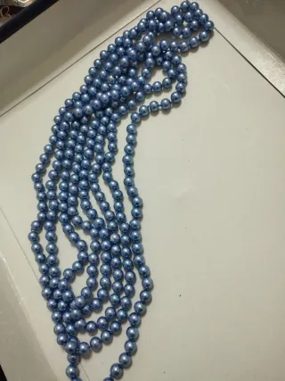 Set 6 collane:celesti,verdi, arancio, rosse