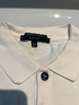 Polo Gucci Talla XL Rayas y Logo