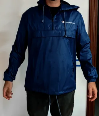 Chaqueta Supreme Azul y Blanca