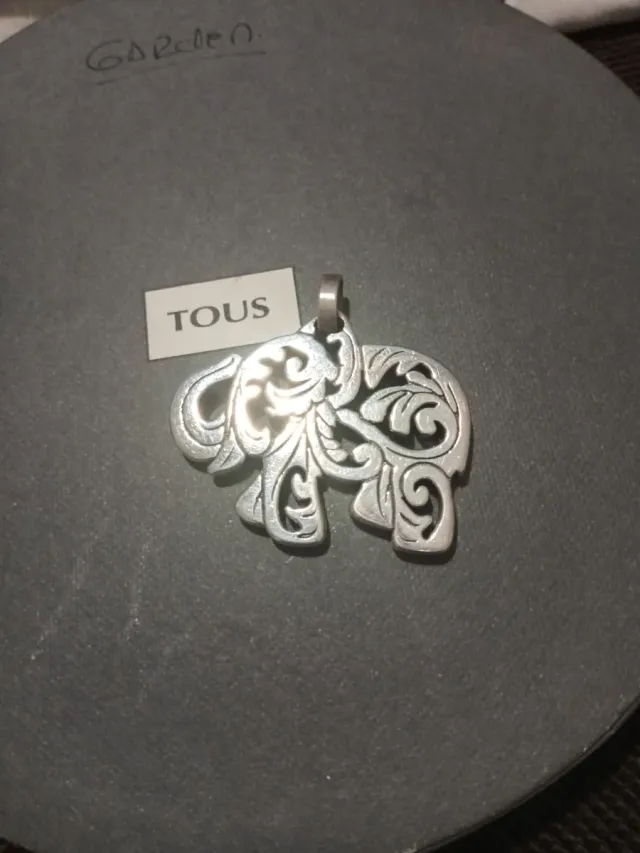 Colgante XL colección  garden Tous Plata