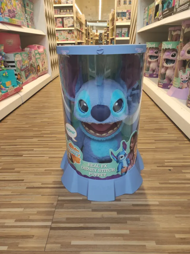 STITCH REAL FX PUPETRONIC INTERACTIVO NUEVO