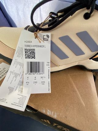 Zapatillas Adidas Terrex Beige/Naranja Talla 36.5