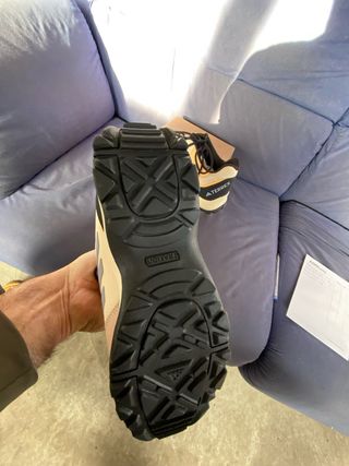 Zapatillas Adidas Terrex Beige/Naranja Talla 36.5