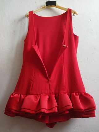 Mini abito size M rosso