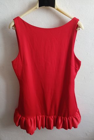 Mini abito size M rosso