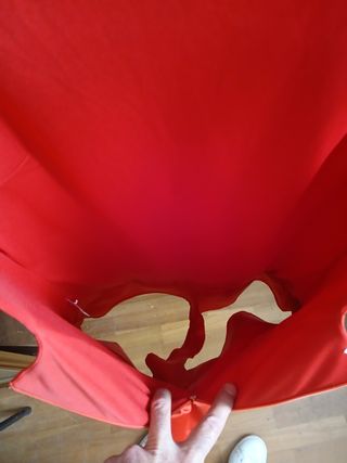 Mini abito size M rosso