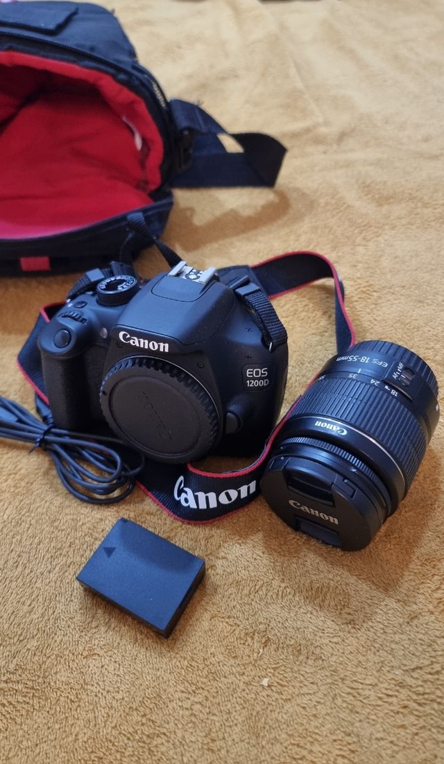 Canon EOS 1200D + Objetivo 18-55mm