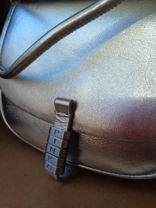 Borsa Pinko Love Bag 2024 Argento