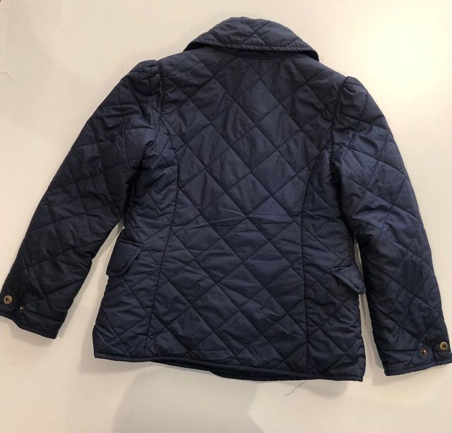 Abrigo niña Ralph Lauren azul botones talla 7