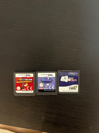 Juegos Nintendo DS: Mario Slam y Ratatouille + M3