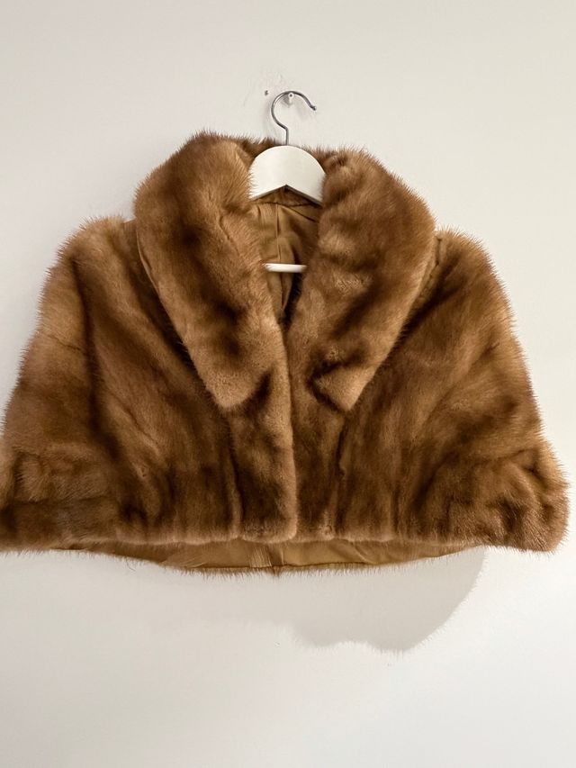 Cappotto di pelo marrone