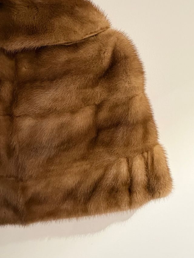 Cappotto di pelo marrone