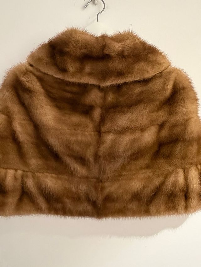 Cappotto di pelo marrone