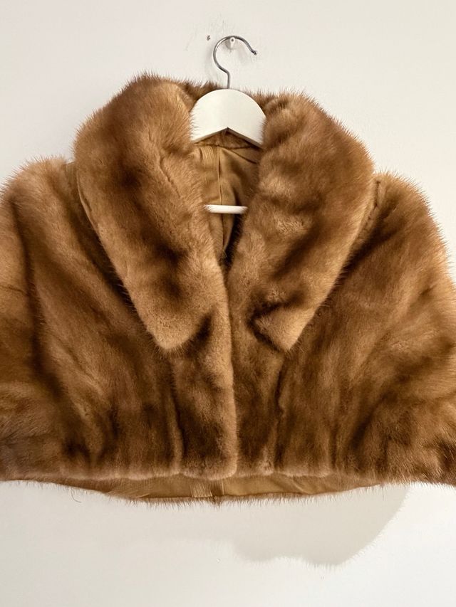 Cappotto di pelo marrone