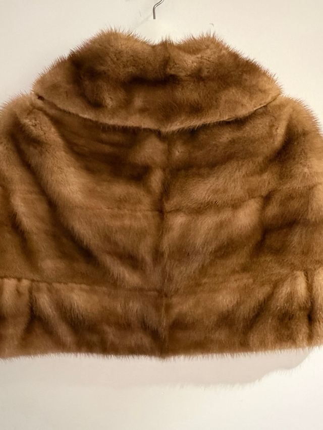 Cappotto di pelo marrone