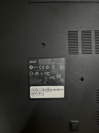 Portátil Acer Negro