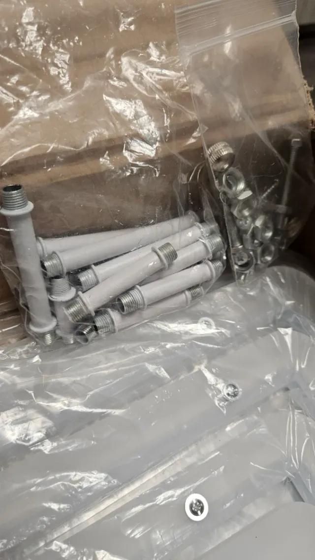 Lámpara LED Wifi Techo Moderna 8 Cuadros + Mando