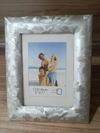 Cornice portafoto decorata floreale