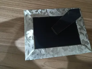 Cornice portafoto decorata floreale