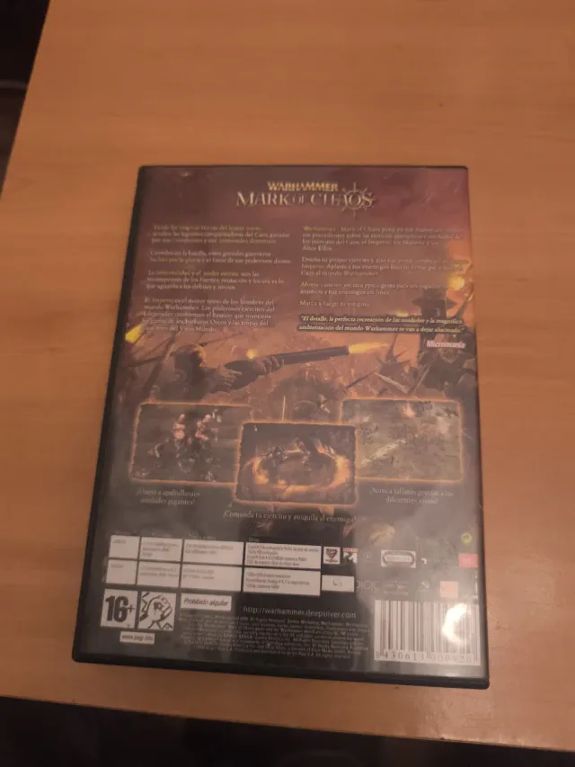 Juego PC Warhammer Mark of Chaos