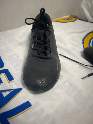 Botas de fútbol Nike Mercurial Negras Talla 36.5