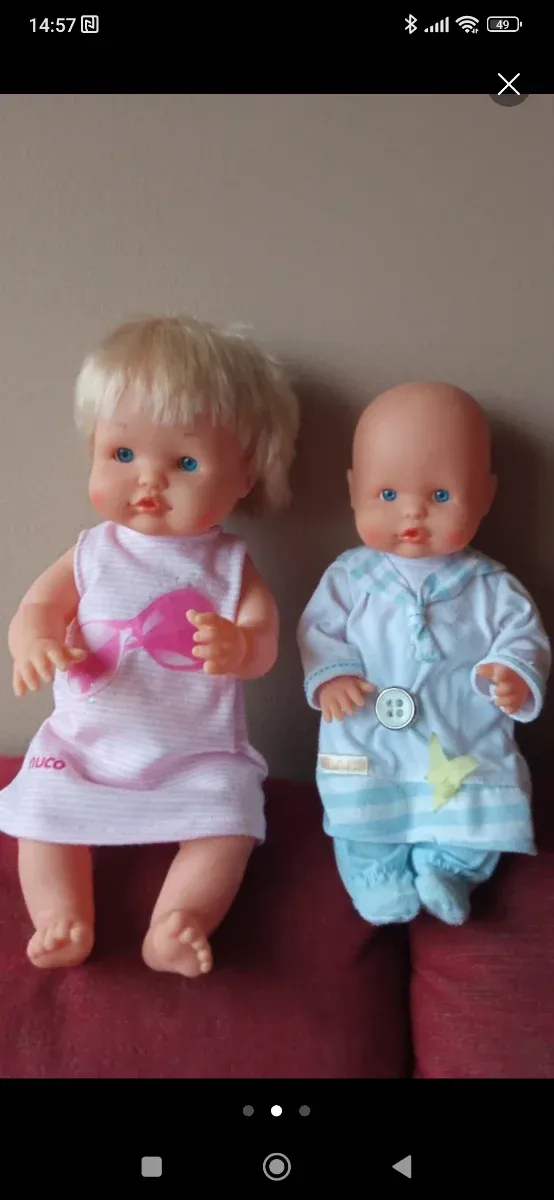 Pareja Nenucos chico y chica