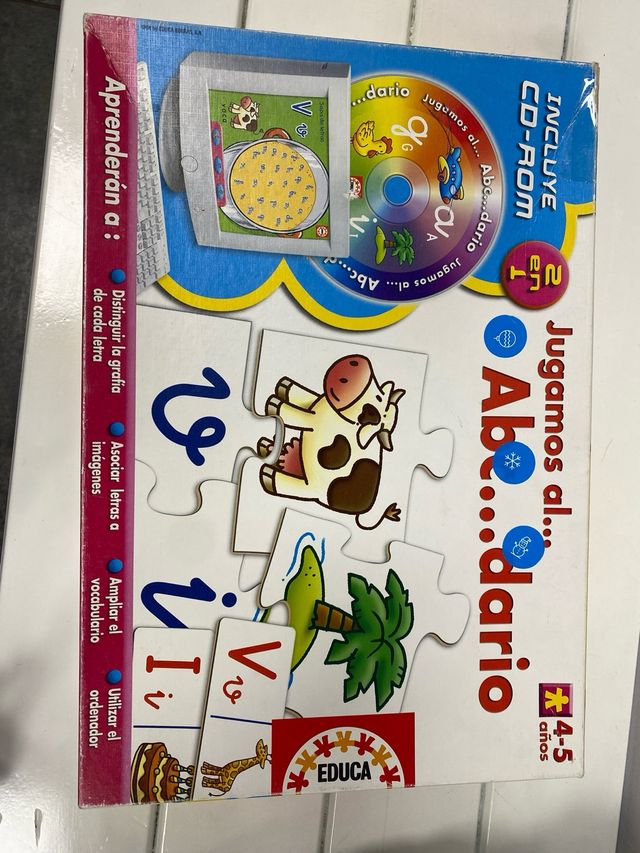 Puzzle Educa Abecedario 4-5 años