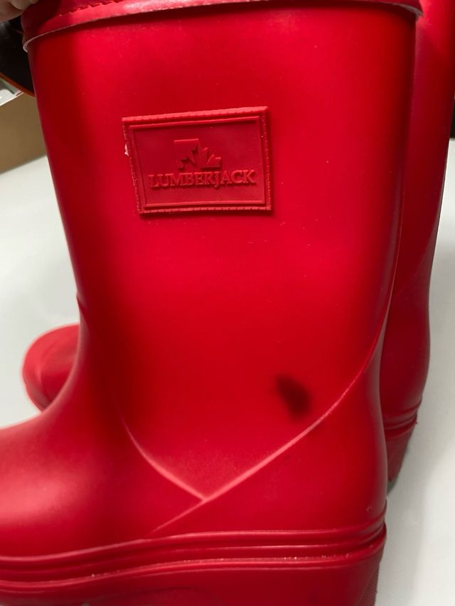 Botas de agua rojas Talla 30