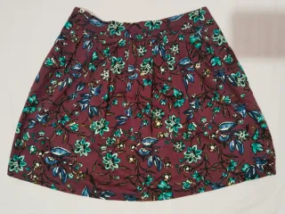Falda Floral Stradivarius Talla 38