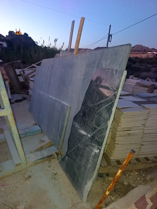 Encimeras de Mármol Verde India