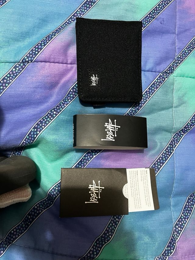 Cartera Stussy Negra Nueva