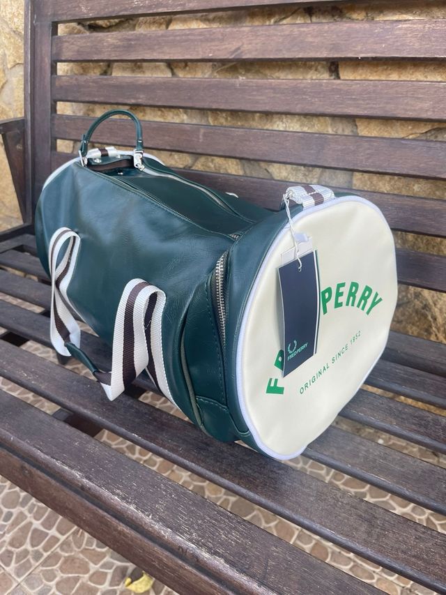 Macuto de viaje deporte o gimnasio fred perry vint