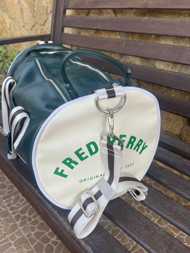 Macuto de viaje deporte o gimnasio fred perry vint