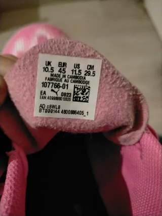 Zapatillas Puma rosas y blancas hombre