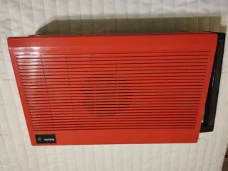 Giradischi Philips Vintage Rosso e Nero