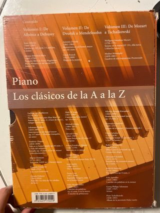 Partituras Clásicos del Piano A-Z